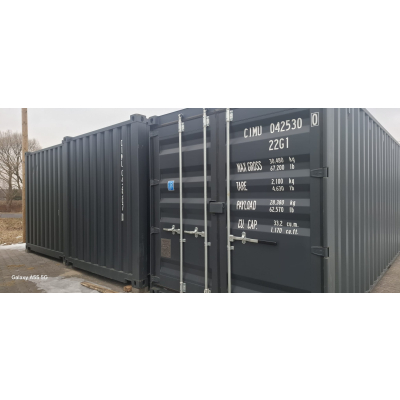Kontener morski 40 HC  (12 metrowy) One Way 2024   RAL 7016 PIŃCZYCE